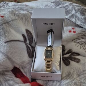 Nine West Gold Tone Watch